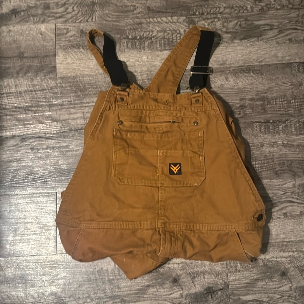 HAWX bib overalls size large